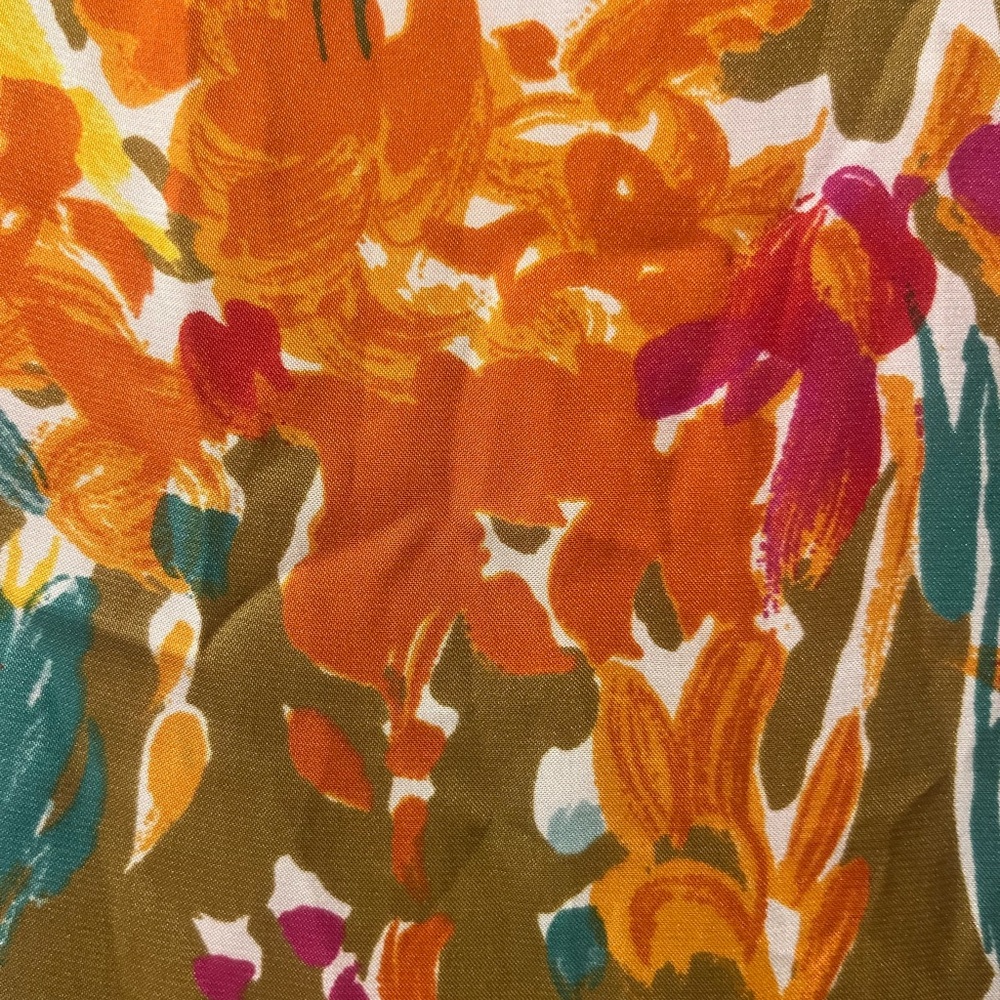 Zara Women's Multicolor Floral Patterned Dress/Tunic Sz S - Picture 3 of 4